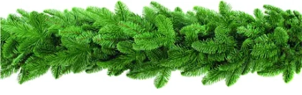 Гирлянда хвойная Нормандия зеленая, 180*33 см, Triumph Tree (73678)