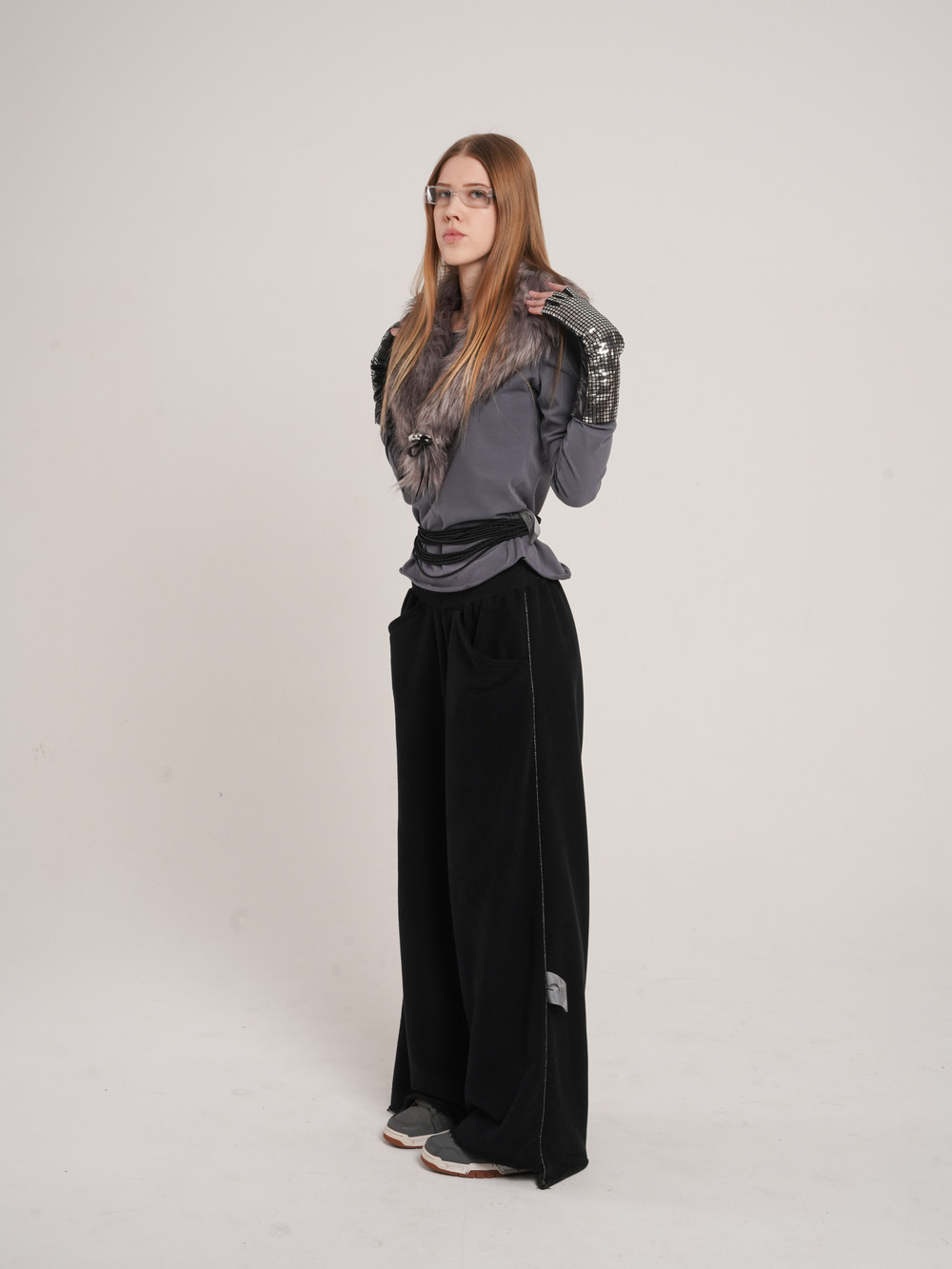 Лонгслив Базовый Мокрый асфальт