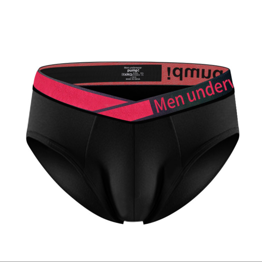 Мужские трусы брифы черные PUMP! MP280-2