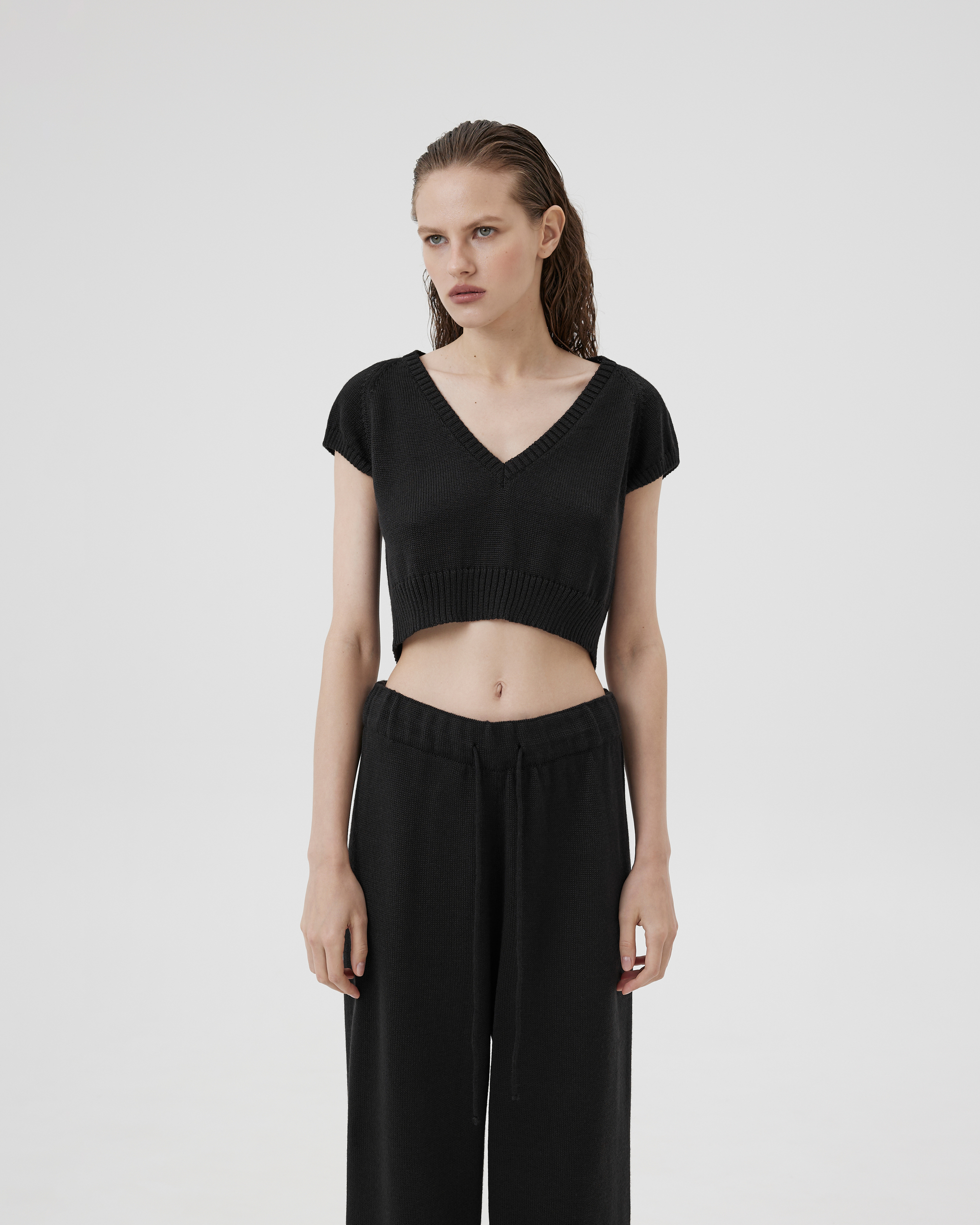 Жилет crop Barbara #1