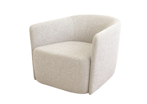 Кресло Ellipse E6.1 (молочный, рогожка)