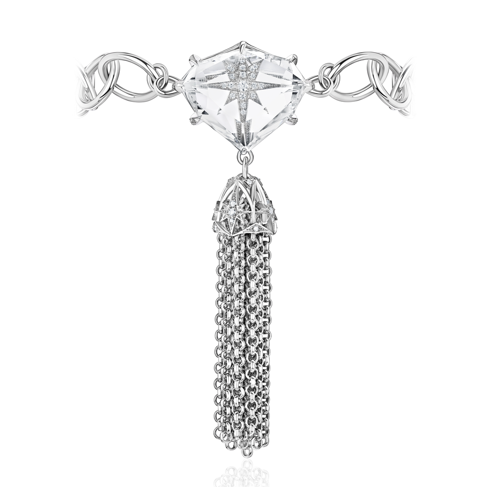 Браслет Полярная Звезда с Горным Хрусталем