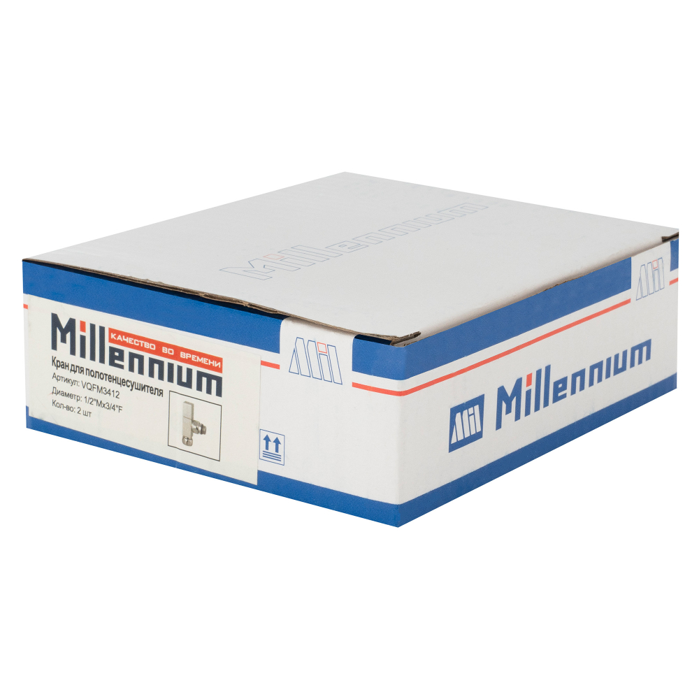 Вентиль  3/4- 1/2 г/ш угловой для П/С (пара)  Millennium