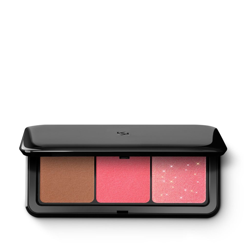 Палетка для лица KIKO Milano Multi Finish Trio Blush & Bronzer Face Palette - 03
