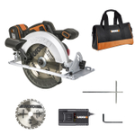 Циркулярная пила аккумуляторная бесщеточная WORX WX520.9