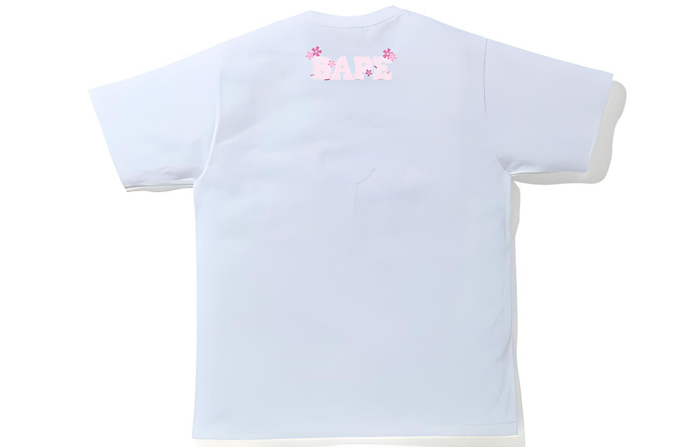 A Bathing Ape Sakura Tee Ss24 белый