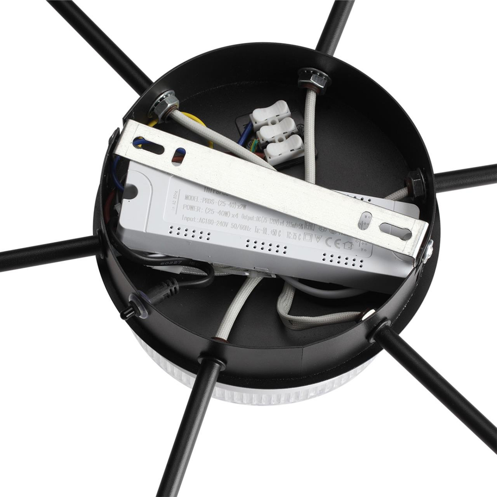 8236/7CL LN Люстра LED 90Вт 3000/4000/6000К 220В IP20 LEDIO