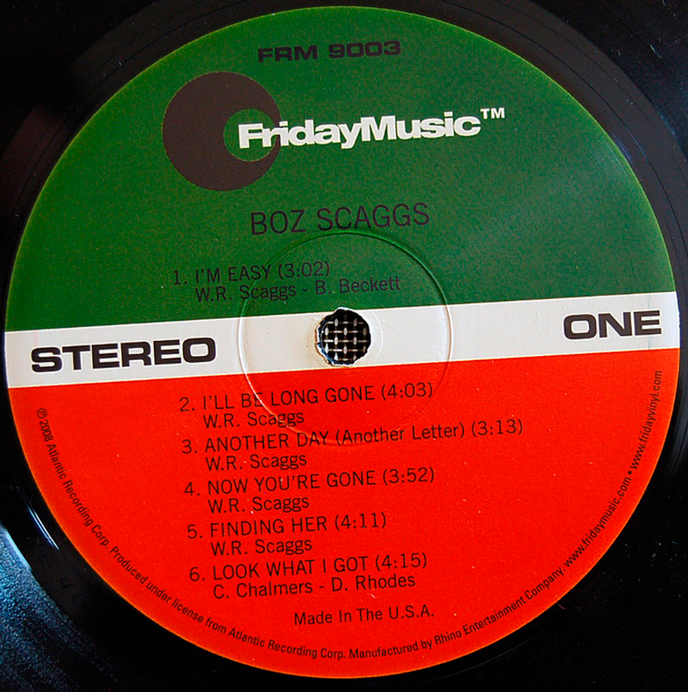 Boz Scaggs / Boz Scaggs (Limited Edition)(LP)