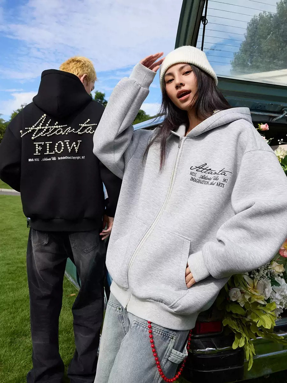Худи HARSHandCRUEL "Atlanta Flow" Oversized Hoodie