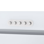 Кухонная вытяжка HOMSair Crocus Push 52 белый фото 8