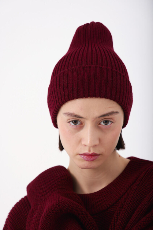 Капор вязаный, черный