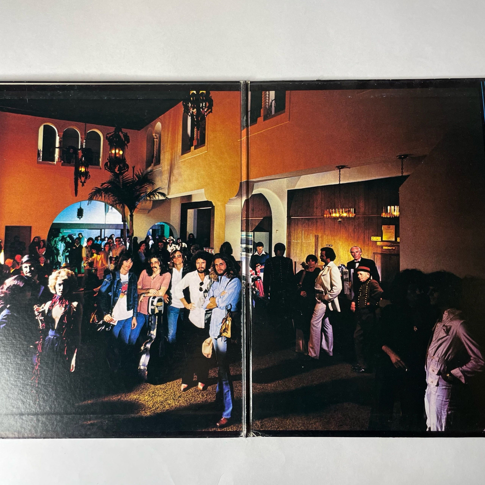 Винтажная виниловая пластинка LP Eagles Hotel California (Япония 1976) (Без Оби)