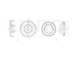 Опора амортизатора передняя UNIO RMP-13052