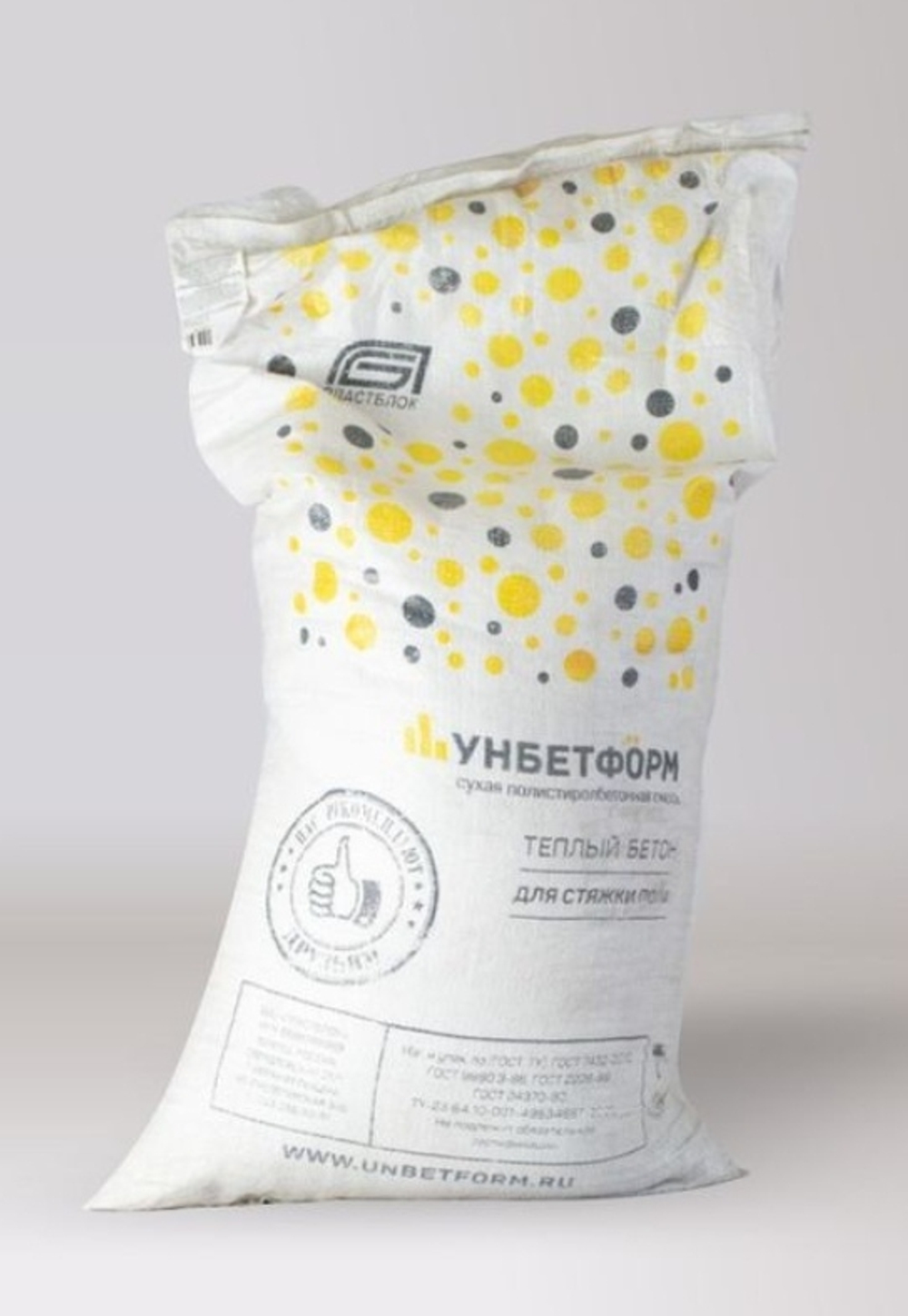 Смесь сухая для стяжки пола Унбетформ, 16 кг