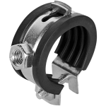 Хомут для труб одновинтовой STOUT - 1" (32-37 мм, с гайкой М8)