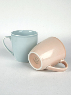 Кружки парные набор Башкирский фарфор, 270 мл, 2 шт, фарфор, цвет, для кофе и чая