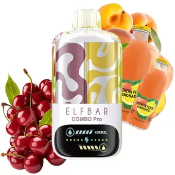 ELFBAR Combo Pro 30000 – Cherry / Peach Lemonade (5% nic)