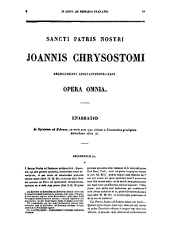 Patrologia graeca. Tomus 63 | J.P. Migne