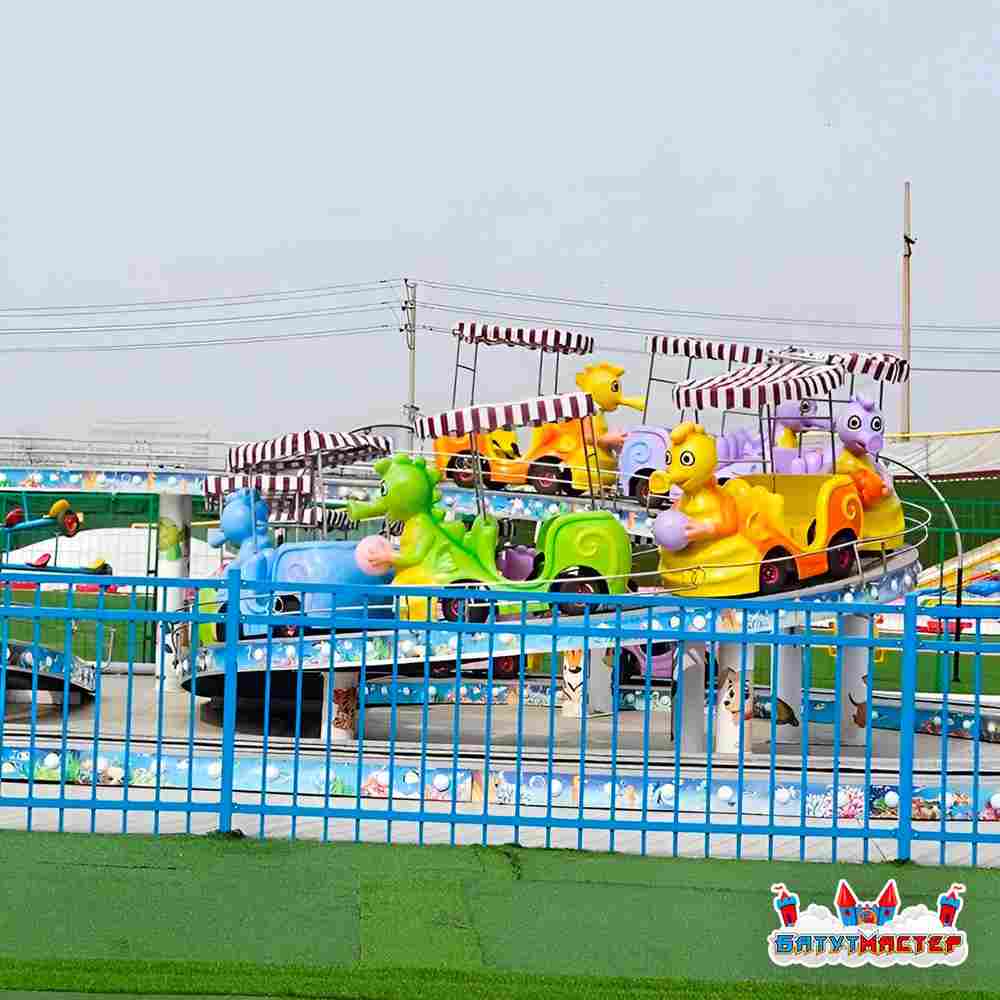 Страшные американские горки «Солнечный патруль», 9 кабин 18 мест, 16×8×2 м