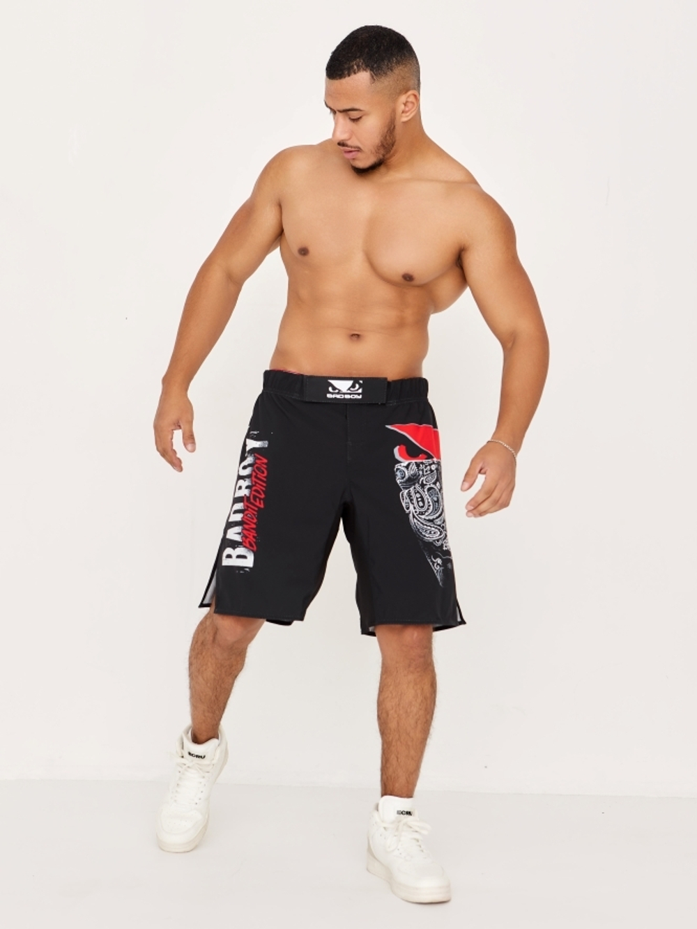 Шорты для MMA Bad Boy Bandit черный/красный