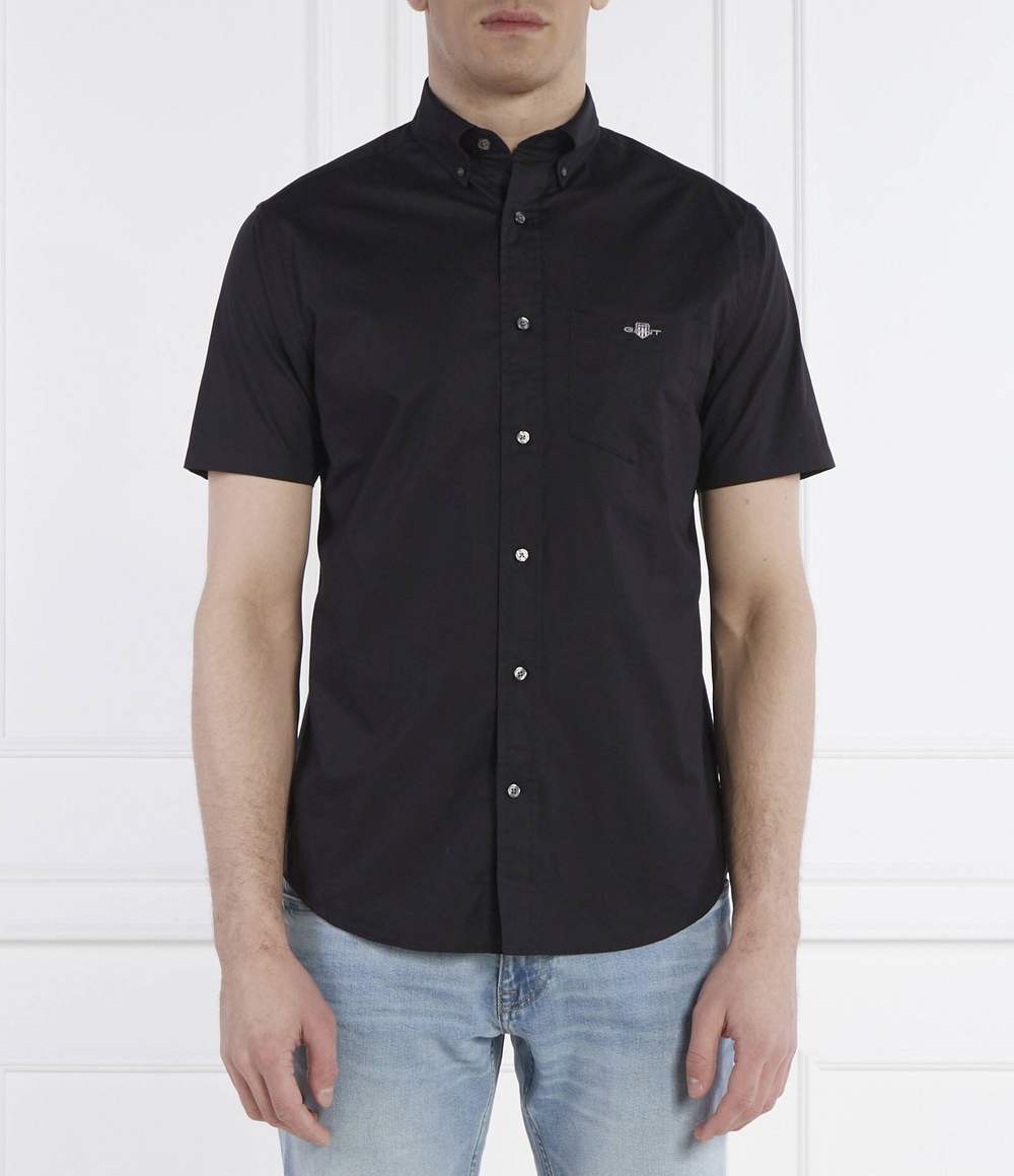 Рубашка REG POPLIN Gant - черный(3000101)