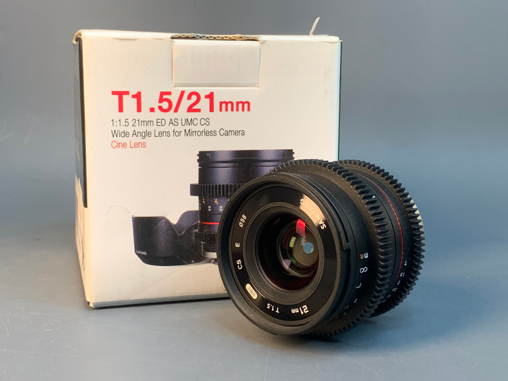 Samyang 21mm T1.5 ED Aspherical UMC CS CINE Sony E