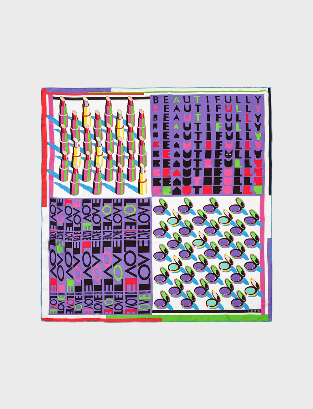 Платок ELEGANZZA 90*90