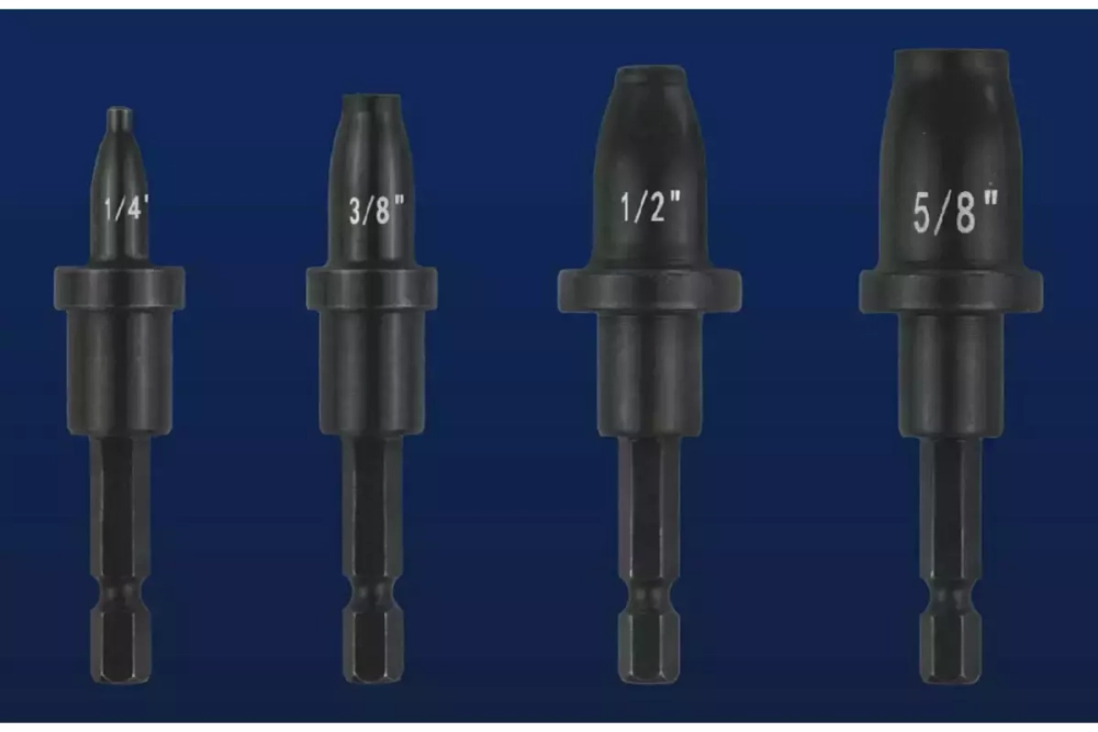 Super Stars ST-E900S набор насадок 1/4", 3/8", 1/2", 5/8" для расширения трубы