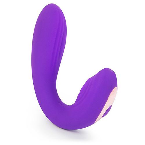 Фиолетовый вибромассажер 18см Bior Toys Cosmo Orgasm CSM-23164