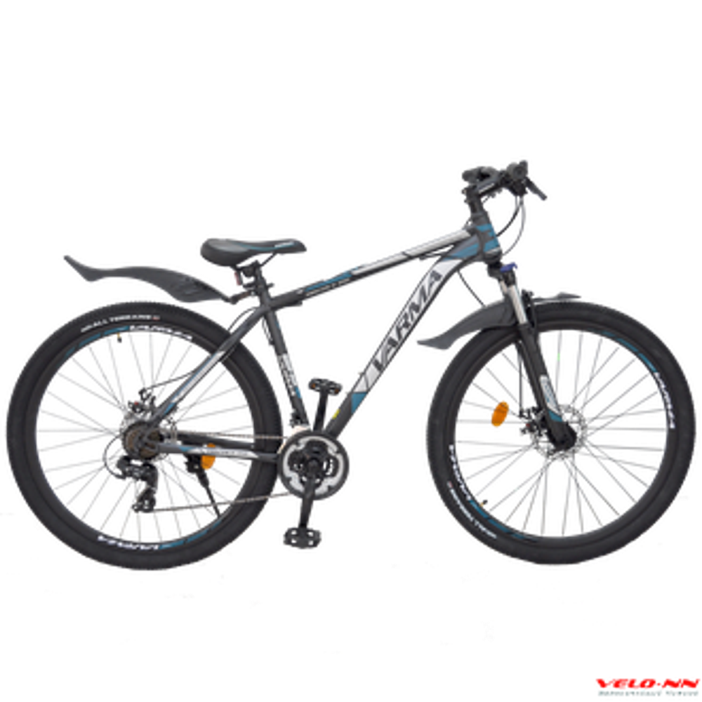 Велосипед 29&quot; VARMA DRACON H95D  21ск тёмно-серый  (Сделано в России)