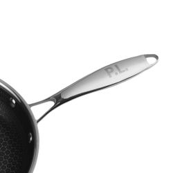 Сотейник 1,7 л с крышкой 20/18,5*13 см New Kitchen Honeycombs нерж. с антиприг. покр. ИНДУКЦИЯ