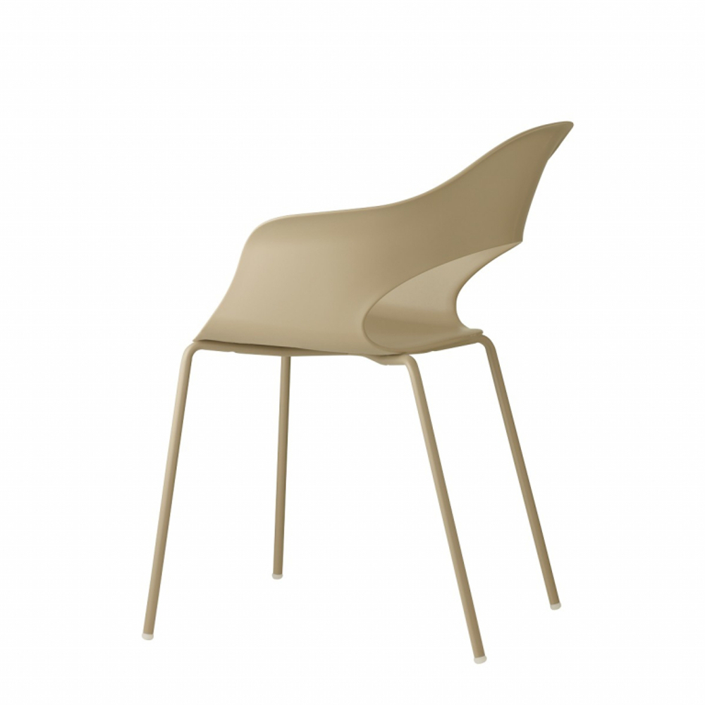 Кресло пластиковое Scab Design Lady B Go Green, тортора