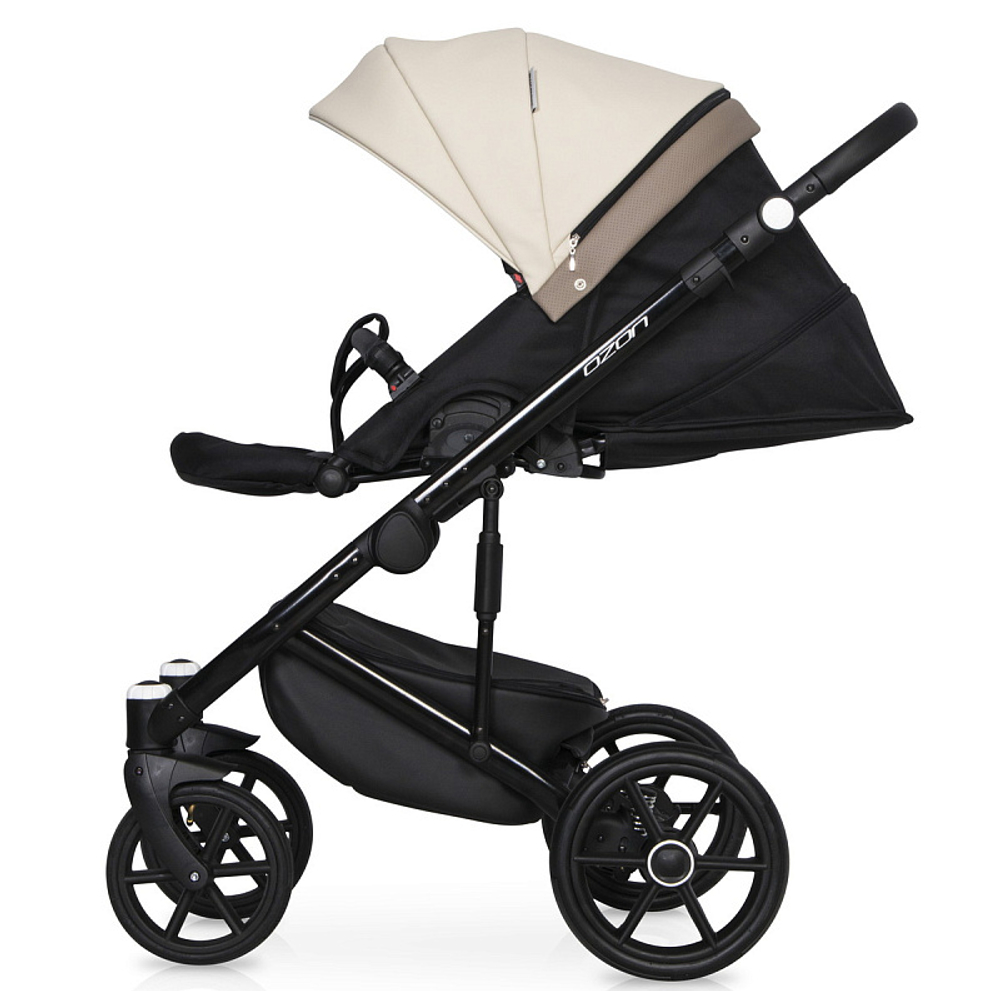 Детская коляска Riko Basic Ozon Ecco 2 в 1 25 слоновая кость-бежевый