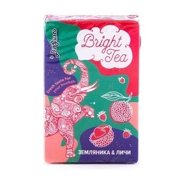 Бестабачная смесь Bright Tea - Земляника – Личи 50 г