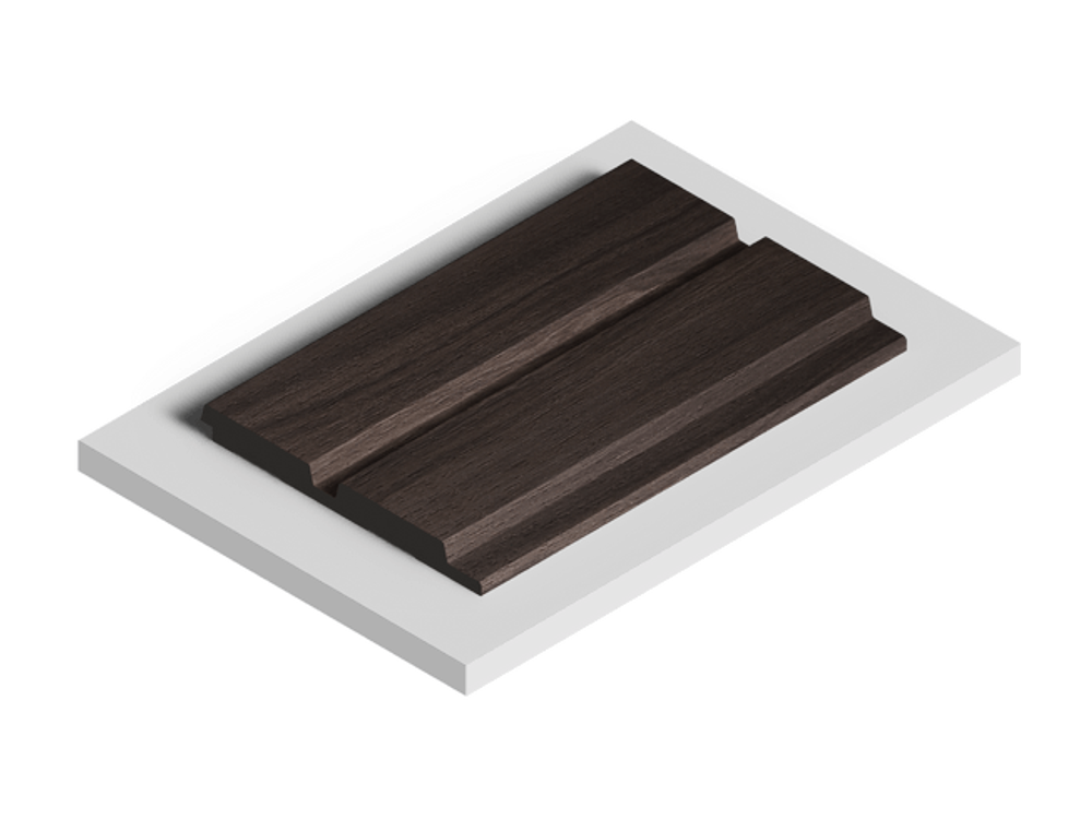 Стеновая панель HiWood декорированная, 270x12 см