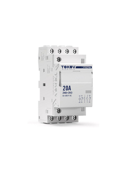 Контактор модульный 36мм 20А 230В АС 2НО 2НЗ PRIZMA TOKOV ELECTRIC TKE-PZ-MC-2-20-230-22