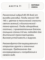 Семена перец Анетта F1 сладкий, 7 семян (Vita Green / Вита Грин)
