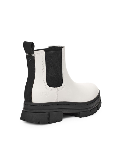ASHTON CHELSEA LEATHER-white