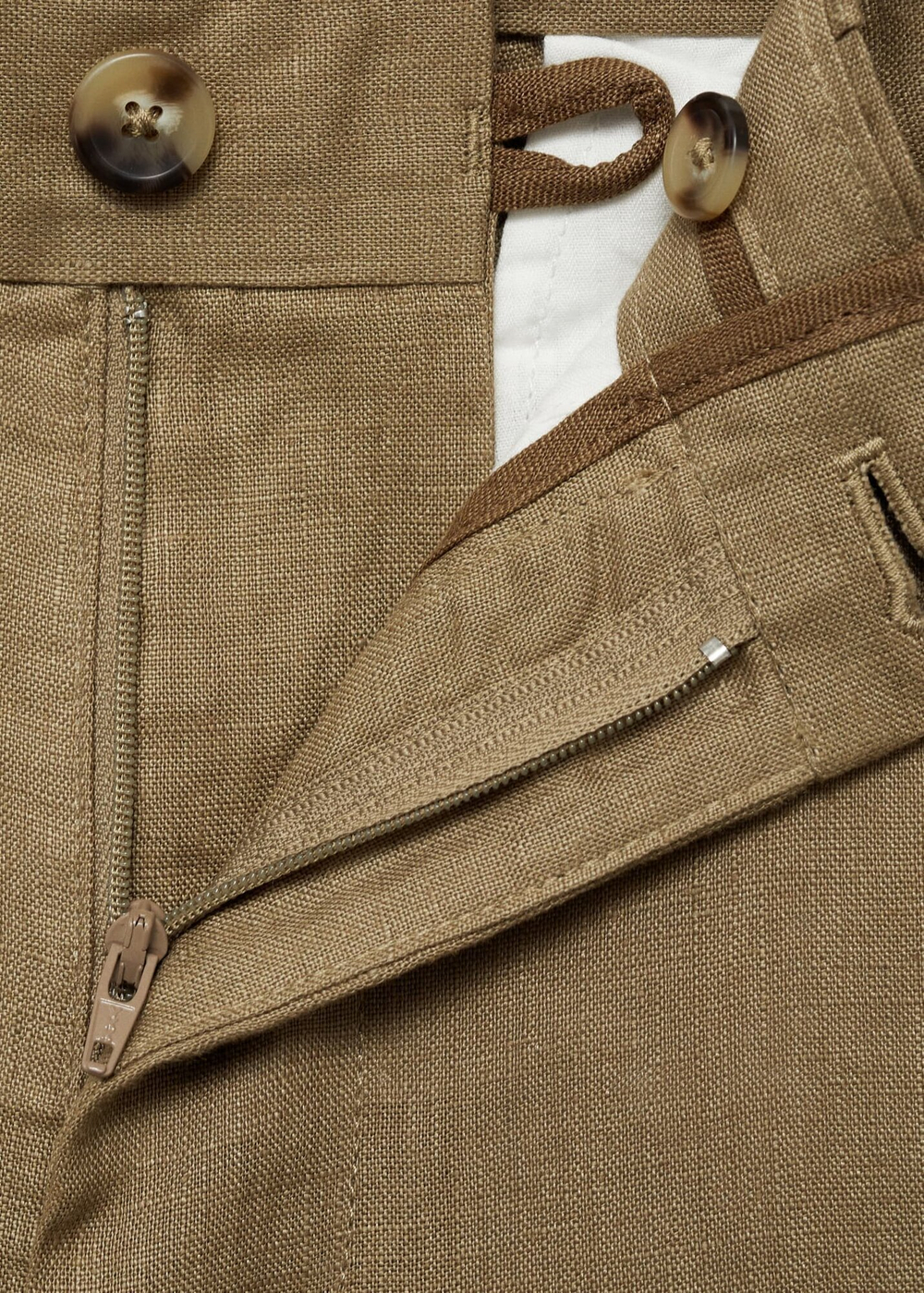 Брюки 100% лен slim fit