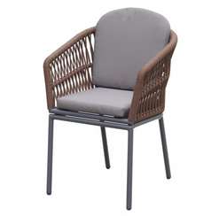 Плетеный стул с подушками Favorita