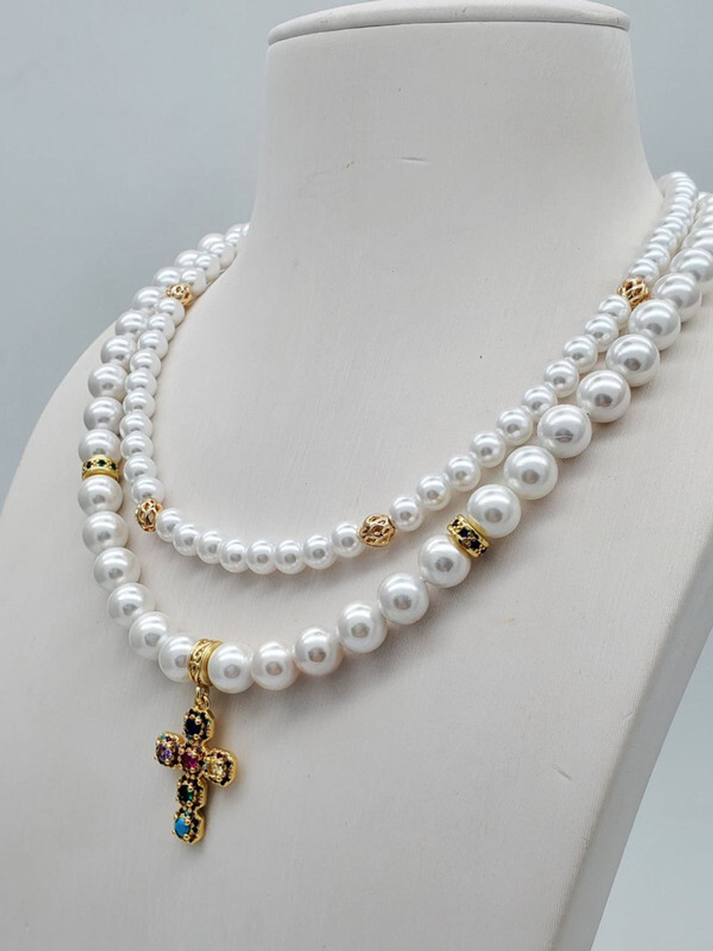 91001425 Колье Selena Pearls