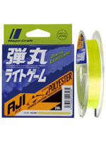 Монофильная леска эстер Major Craft DANGAN Light Game AJI Polyester DLG-A-0.25/1.2lb/0.083mm, 200m