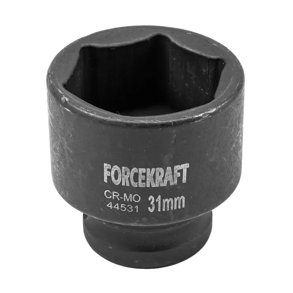 Головка ударная 31мм (6гр.),1/2'' FORCEKRAFT FK-44531
