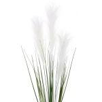Искусственная трава для декора 90см белая