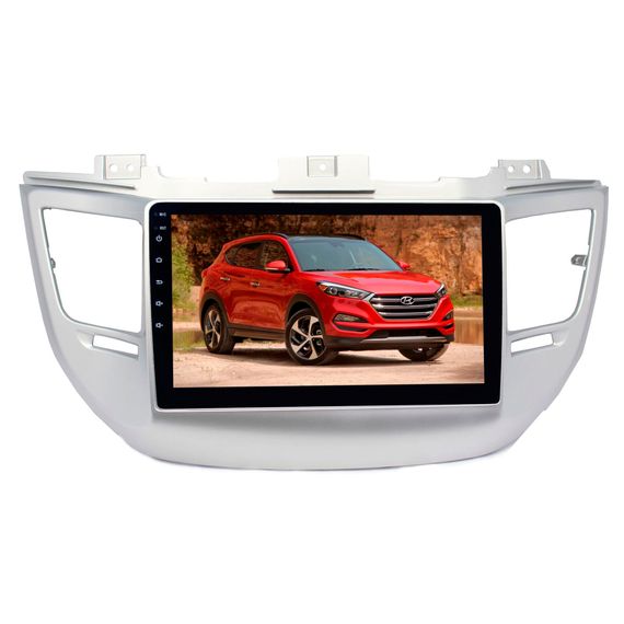 LT рамка HYUNDAI TUCSON 3 2015-2018 Г. / 9&quot; серебро
