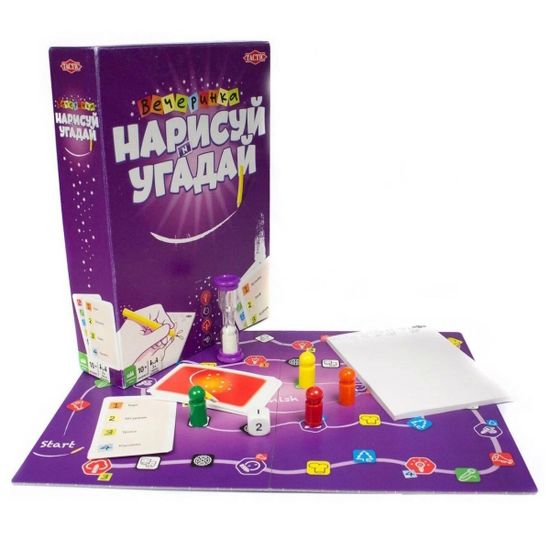 Настольная игра TACTIC. Нарисуй и угадай "Вечеринка" арт.53776 /6