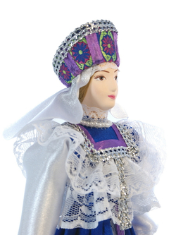 Кукла коллекционная в Свадебном женском костюме.