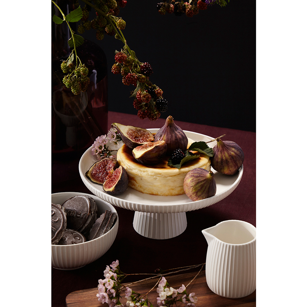 Подставка для торта soft ripples, dual glazing, D26 см