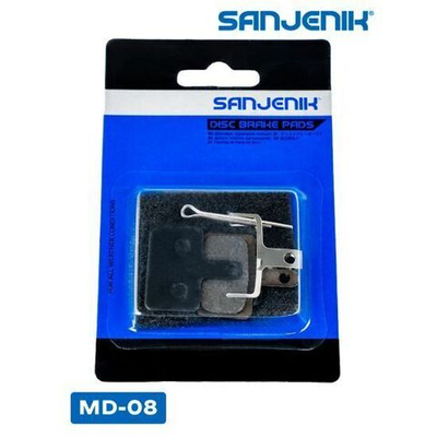 Колодки тормозные Sanjenik MD-08 Yokamura Raptor 11, Yokamura Raptor 13, Falcon Zero 10x