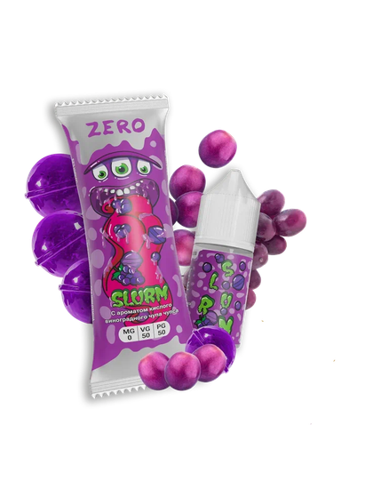 Жидкость (М) Slurm Zero (27 мл, 0 мг) Lolli' Grape
